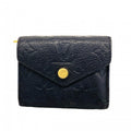 Louis Vuitton Trifold Wallet Monogram Empreinte Portefeuille Zoe Noir