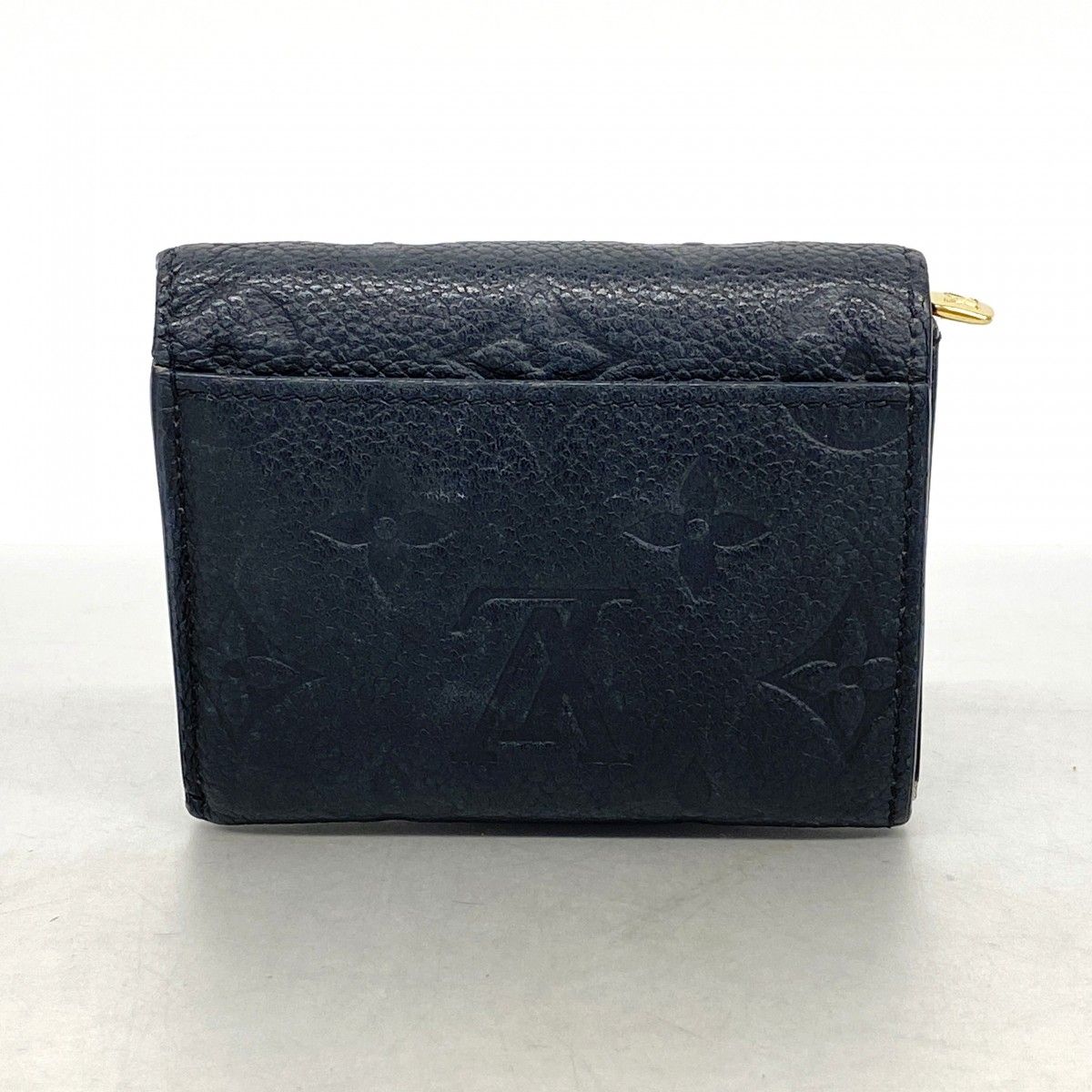 Louis Vuitton Trifold Wallet Monogram Empreinte Portefeuille Zoe Noir — view 9