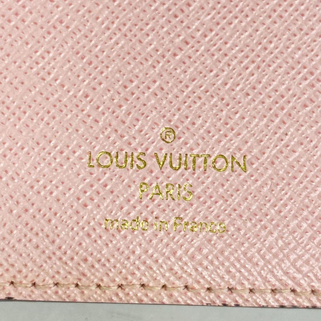 Louis Vuitton Trifold Wallet Monogram Portefeuille Victorine Rose Ballerine — view 4