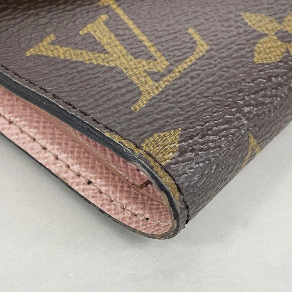 Louis Vuitton Trifold Wallet Monogram Portefeuille Victorine Rose Ballerine — view 7