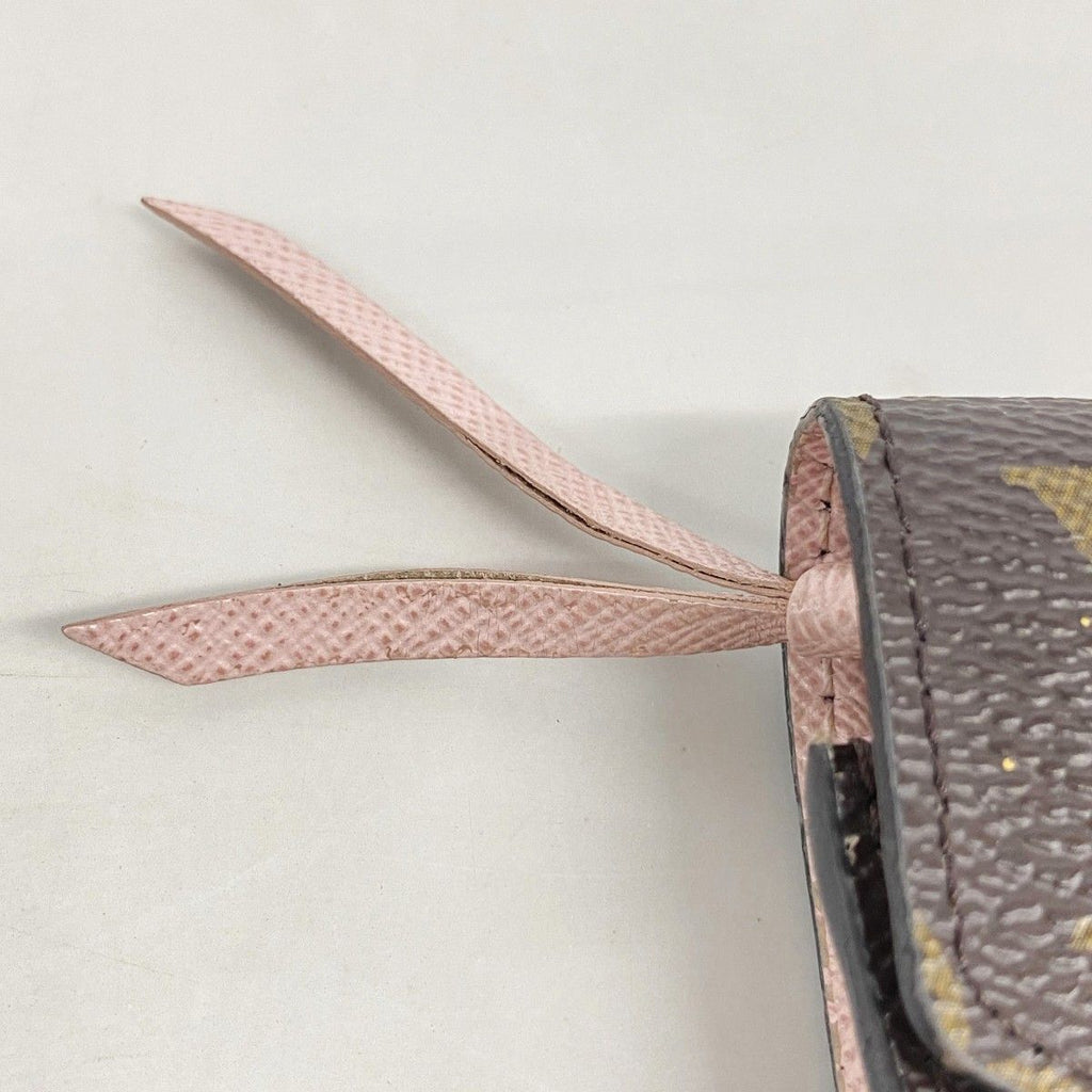 Louis Vuitton Trifold Wallet Monogram Portefeuille Victorine Rose Ballerine — view 8