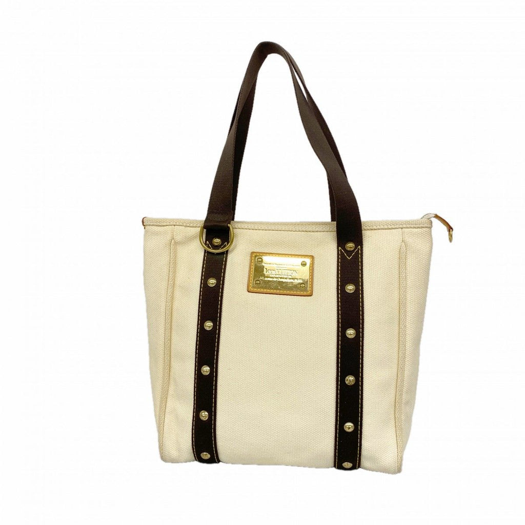Louis Vuitton Tote Antigua Cabas MM Ecru