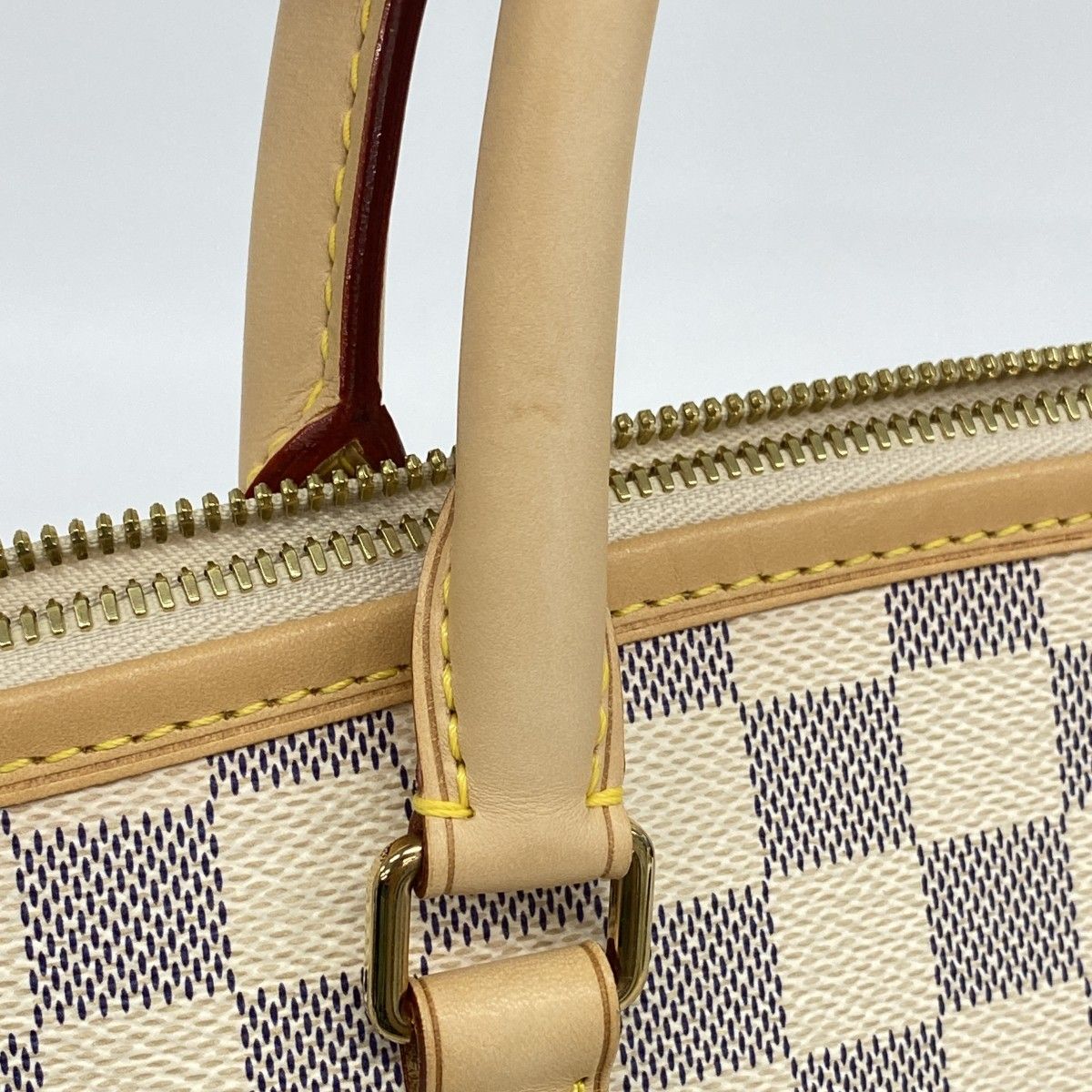 Louis Vuitton Handbag Damier Azur Riviera MM White 2-Way — view 6