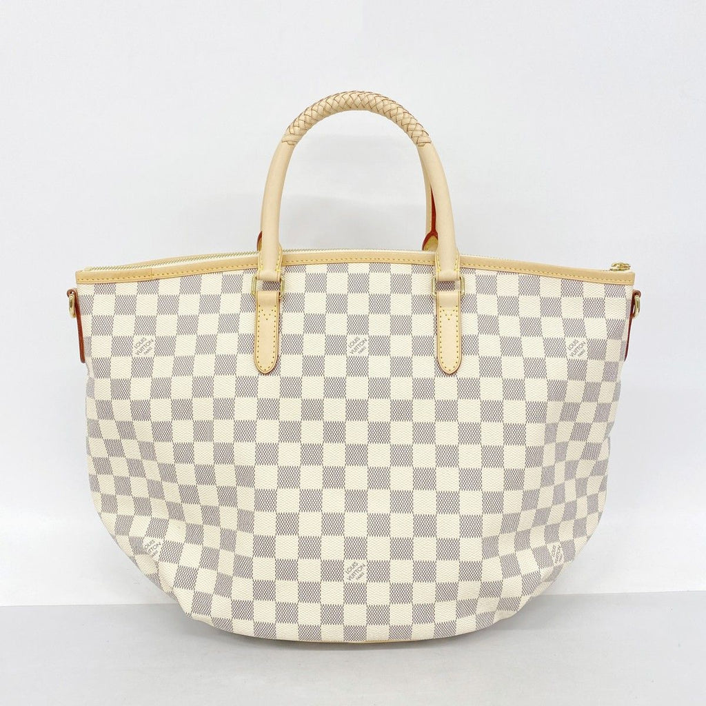 Louis Vuitton Handbag Damier Azur Riviera MM White 2-Way — view 9