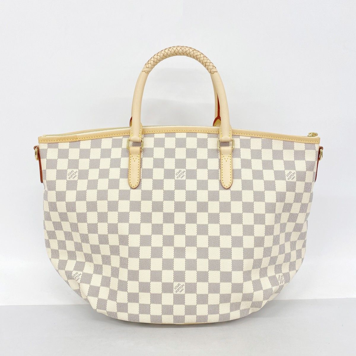 Louis Vuitton Handbag Damier Azur Riviera MM White 2-Way — view 9