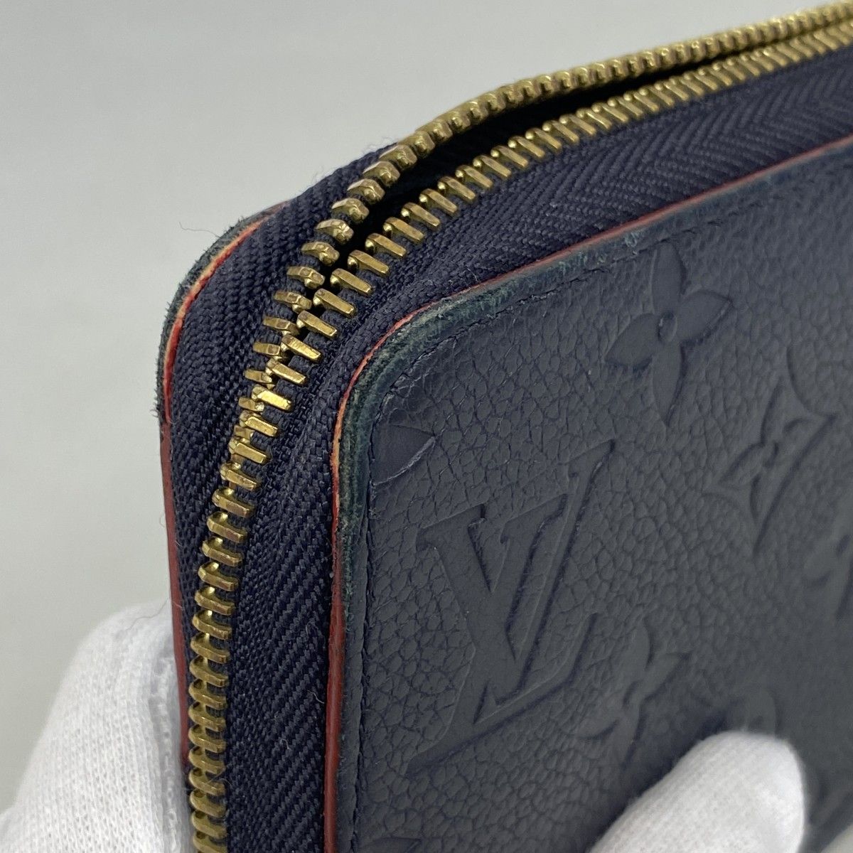 Louis Vuitton Wallet Monogram Empreinte Zippy Marine — view 5