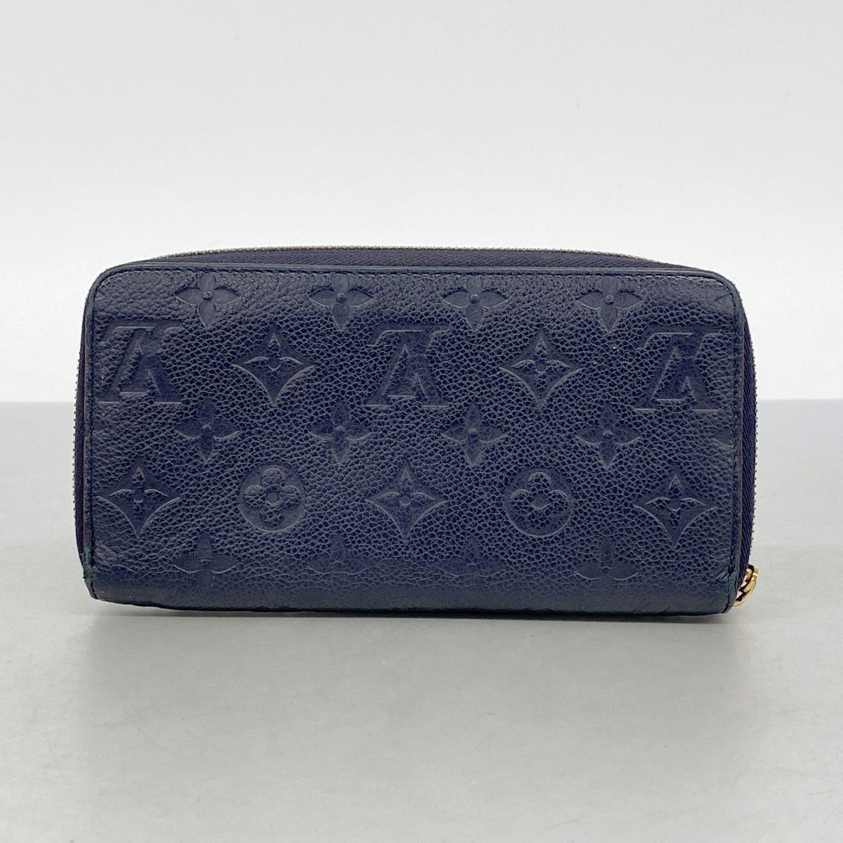 Louis Vuitton Wallet Monogram Empreinte Zippy Marine — view 8