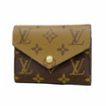Louis Vuitton Trifold Wallet Monogram Reverse Portefeuille Victorine Brown