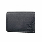 Louis Vuitton Card Case Taiga Envelope Business Holder NM Black