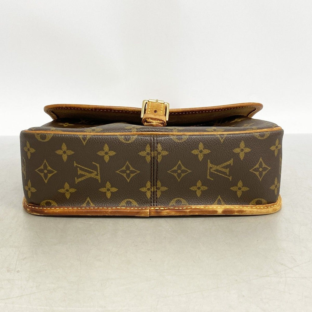 Louis Vuitton Shoulder Bag Monogram Sologne Brown — view 3