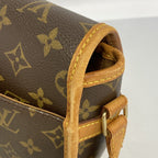 Louis Vuitton Shoulder Bag Monogram Sologne Brown — view 7