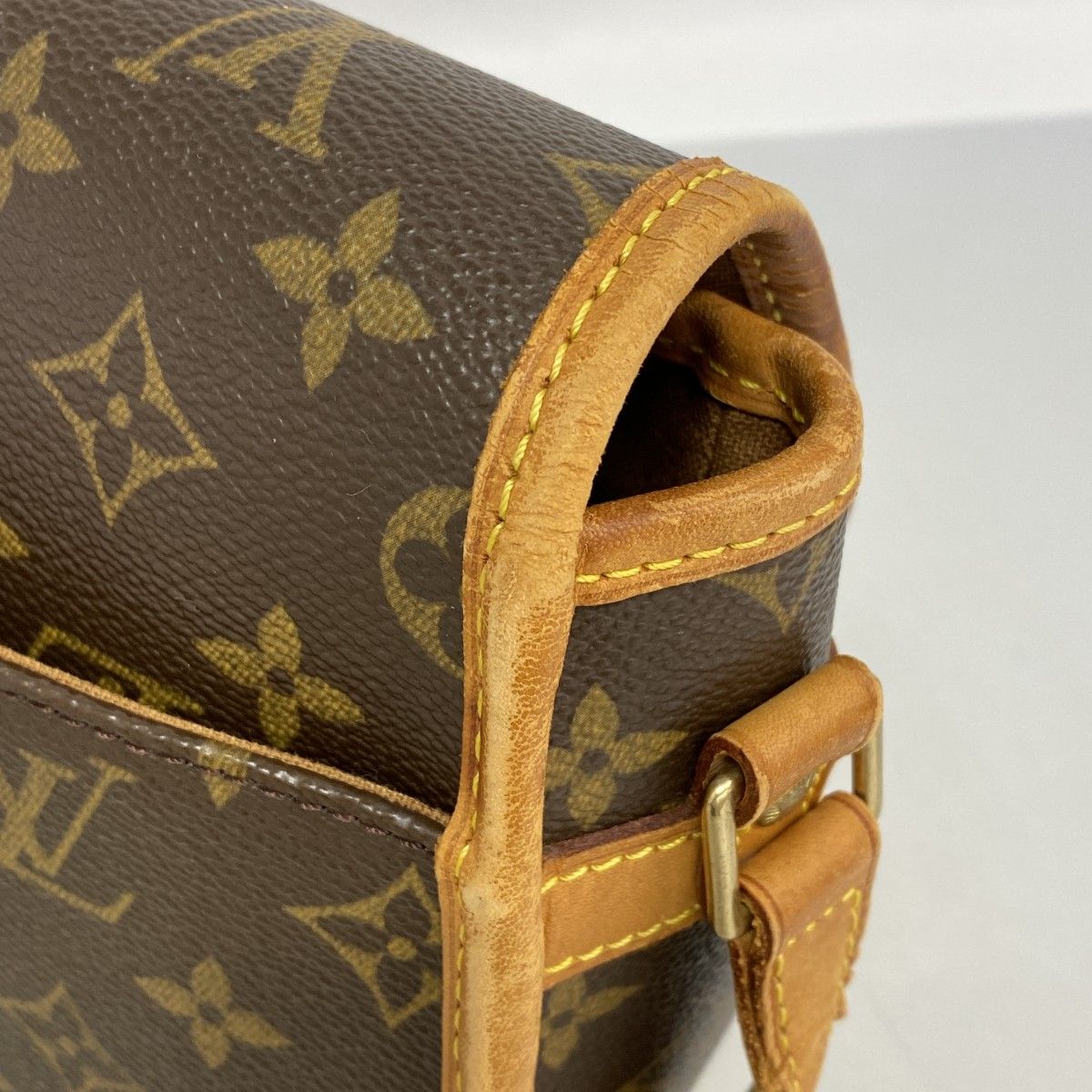 Louis Vuitton Shoulder Bag Monogram Sologne Brown — view 7