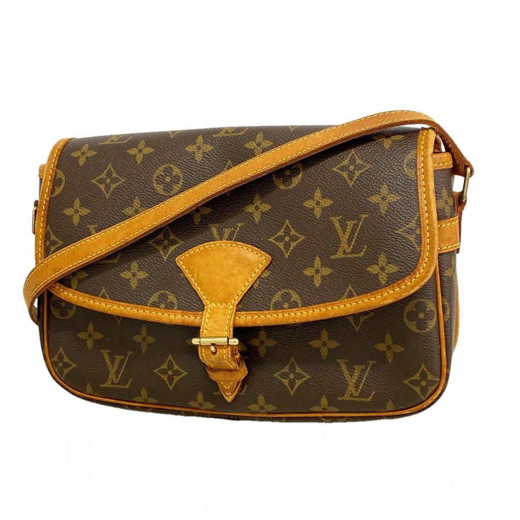 Louis Vuitton Shoulder Bag Monogram Sologne Brown