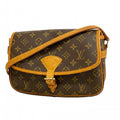 Louis Vuitton Shoulder Bag Monogram Sologne Brown