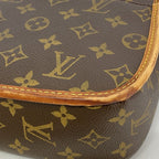 Louis Vuitton Shoulder Bag Monogram Sologne Brown — view 6