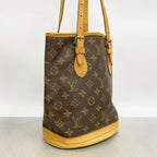 Louis Vuitton Tote Monogram Bucket PM Brown — view 2