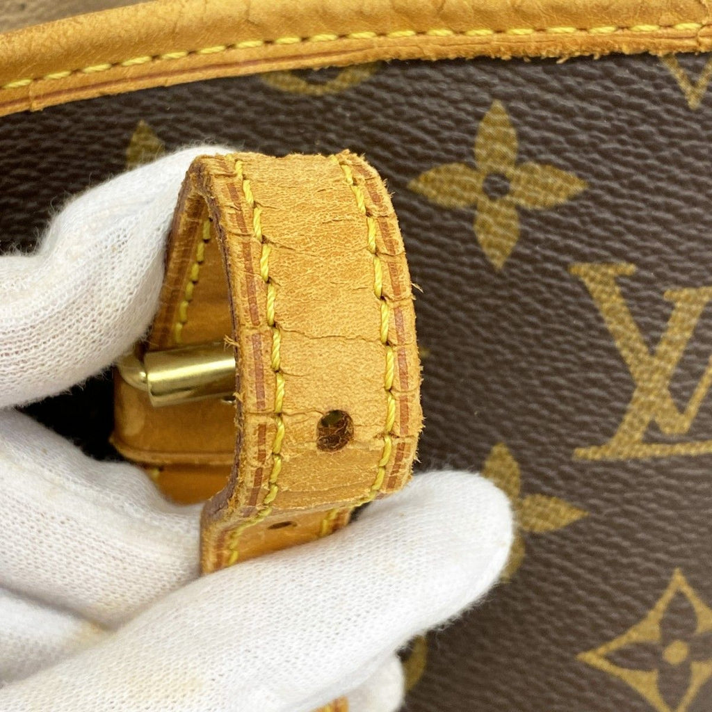 Louis Vuitton Tote Monogram Bucket PM Brown — view 8
