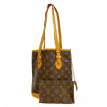 Louis Vuitton Tote Monogram Bucket PM Brown
