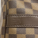 Louis Vuitton Boston Bag Damier Keepall Bandouliere 55 Ebene — view 5