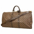 Louis Vuitton Boston Bag Damier Keepall Bandouliere 55 Ebene