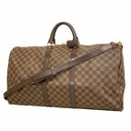 Louis Vuitton Boston Bag Damier Keepall Bandouliere 55 Ebene