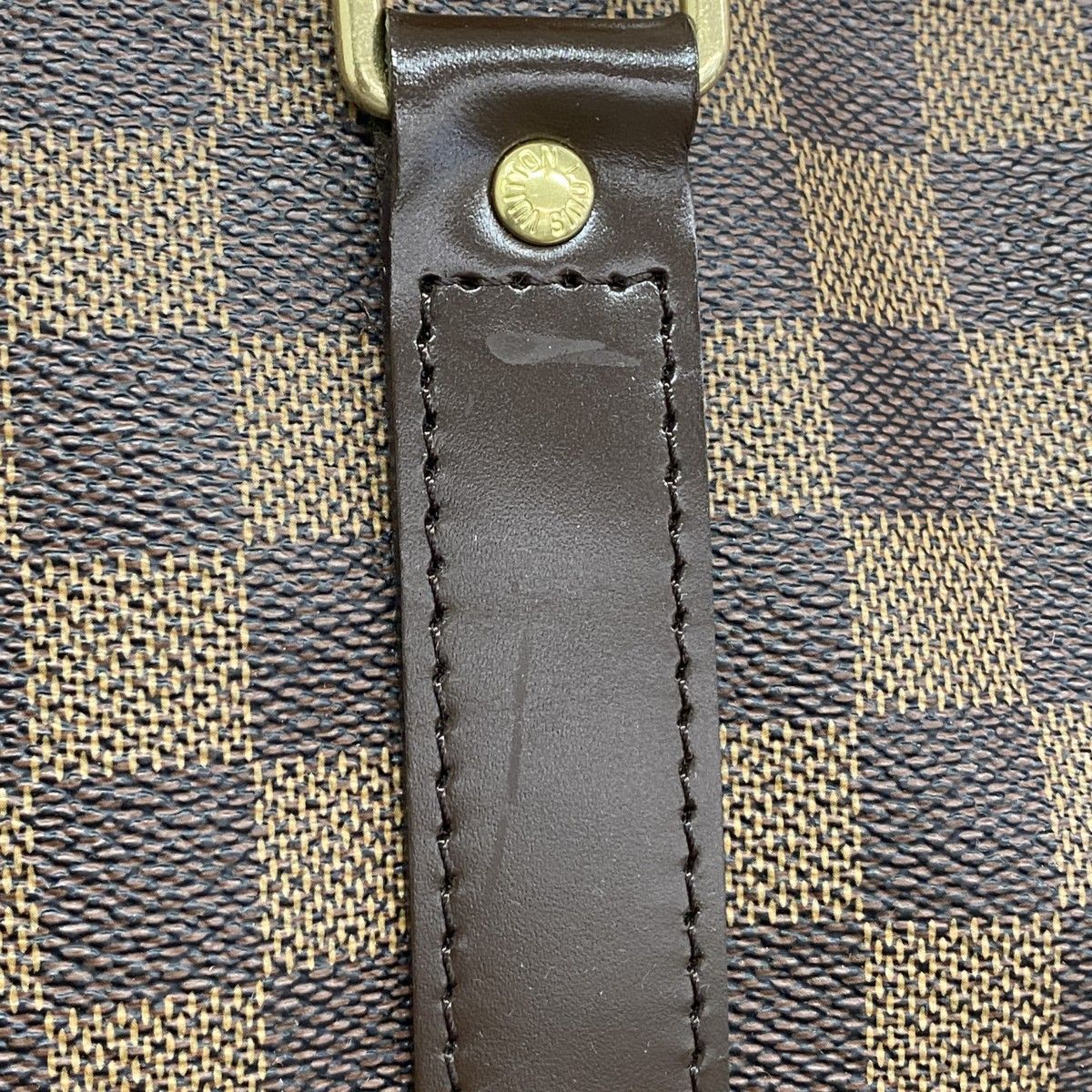 Louis Vuitton Boston Bag Damier Keepall Bandouliere 55 Ebene — view 8