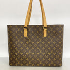Louis Vuitton Shoulder Bag Monogram Luco Brown — view 9