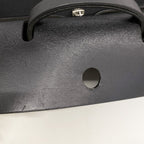 Hermes Handbag Herbag MM Toile Officier Black Silver 2-Way — view 8