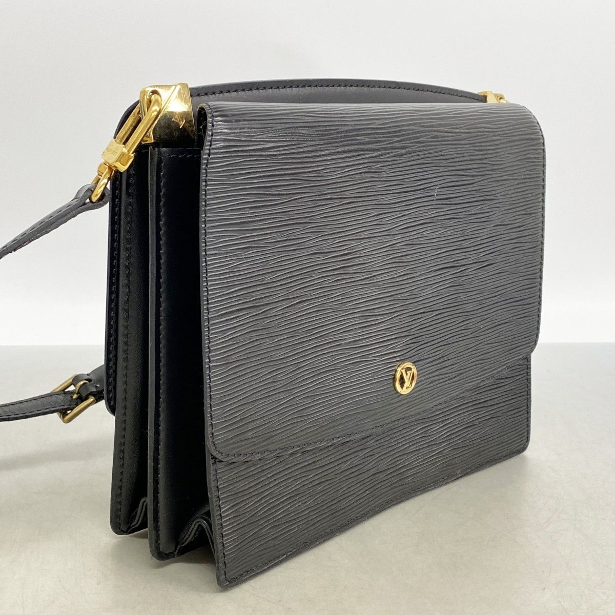 Louis Vuitton Shoulder Bag Epi Grenelle Noir — view 2