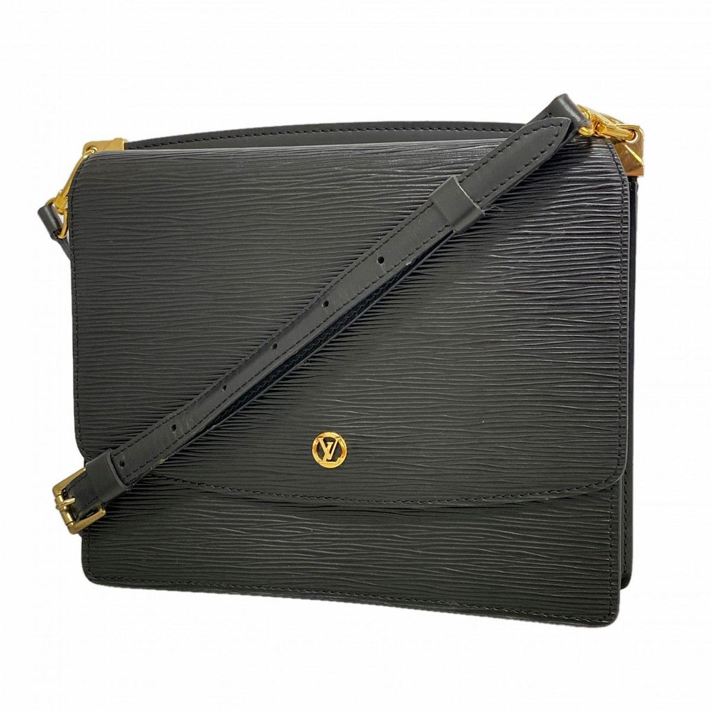 Louis Vuitton Shoulder Bag Epi Grenelle Noir