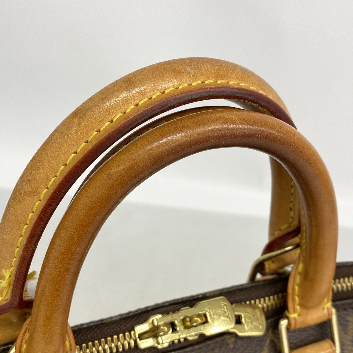 Louis Vuitton Handbag Monogram Alma Brown — view 7