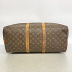 Louis Vuitton Boston Bag Monogram Keepall Bandouliere 50 Brown — view 3