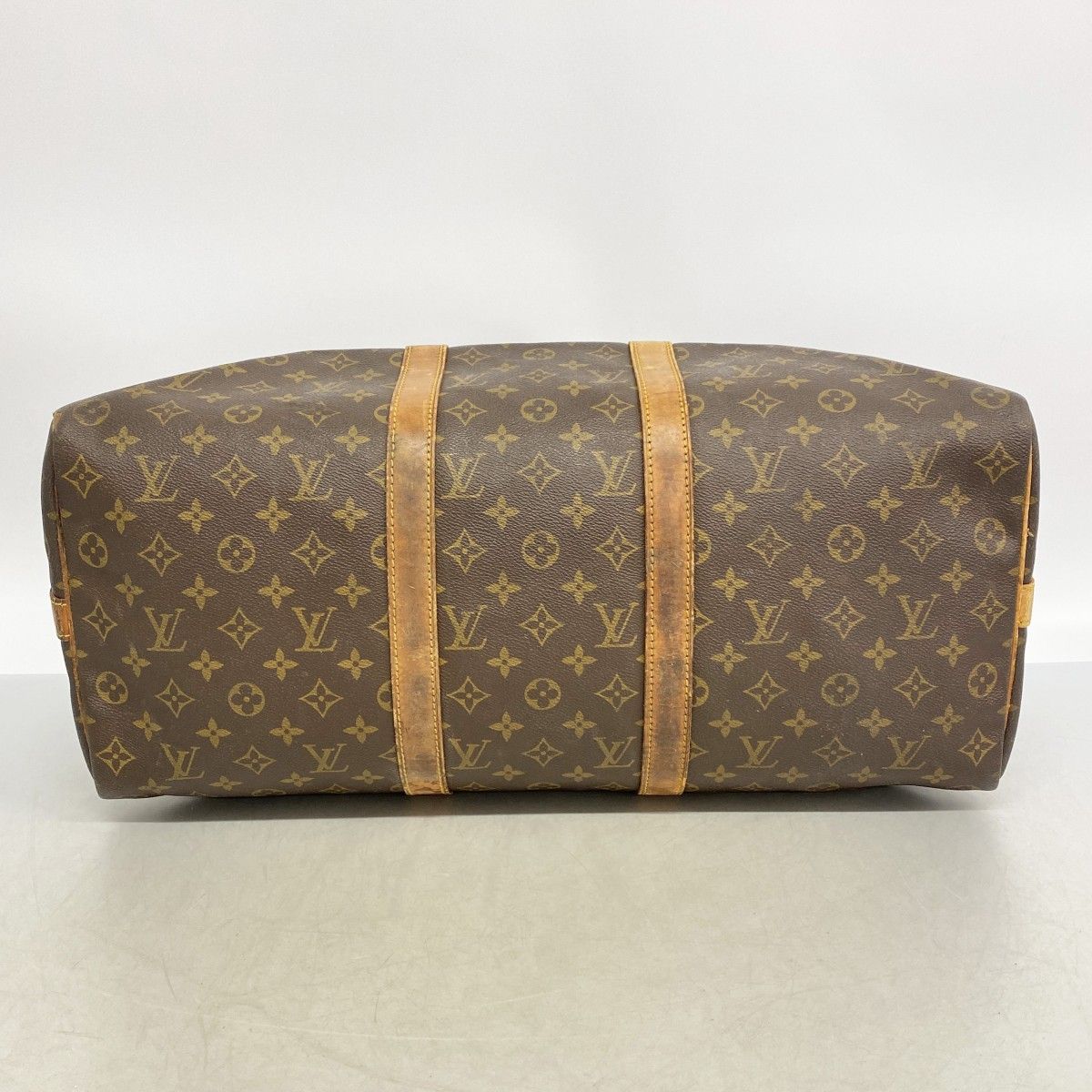 Louis Vuitton Boston Bag Monogram Keepall Bandouliere 50 Brown — view 3