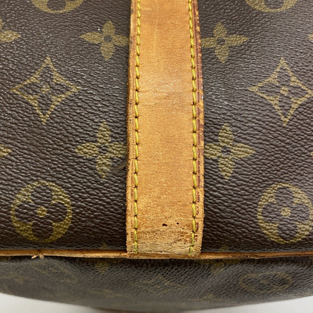 Louis Vuitton Boston Bag Monogram Keepall Bandouliere 50 Brown — view 9