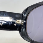 Chanel Sunglasses Camellia Acetate Beige Black Silver Eyewear — view 4