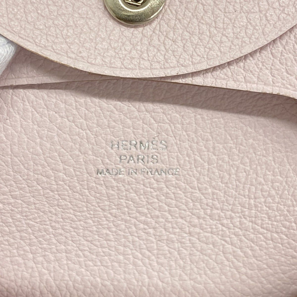 Hermes Coin Case Bastia Color Mauvepere Silver — view 4