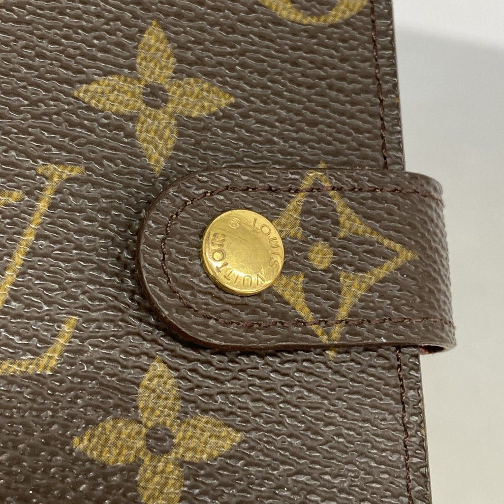 Louis Vuitton Notebook Cover Monogram Agenda PM Brown — view 7