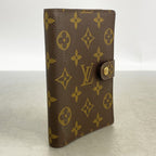 Louis Vuitton Notebook Cover Monogram Agenda PM Brown — view 2