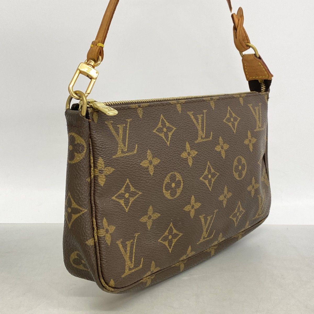 Louis Vuitton Pouch Monogram Pochette Brown — view 2