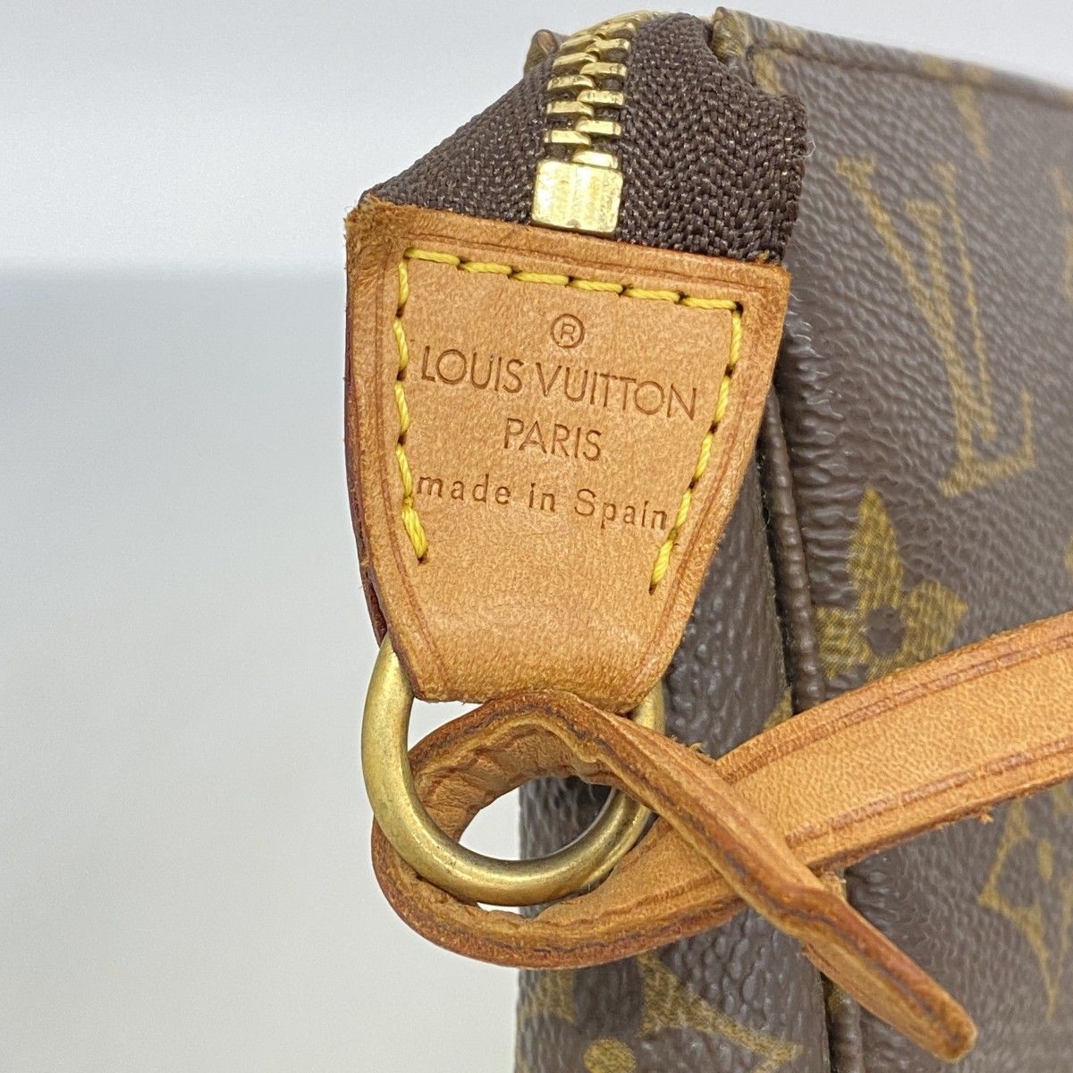 Louis Vuitton Pouch Monogram Pochette Brown — view 5