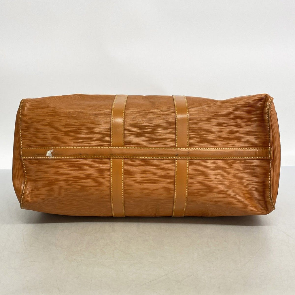Louis Vuitton Boston Bag Epi Keepall 45 Cipango Gold — view 3