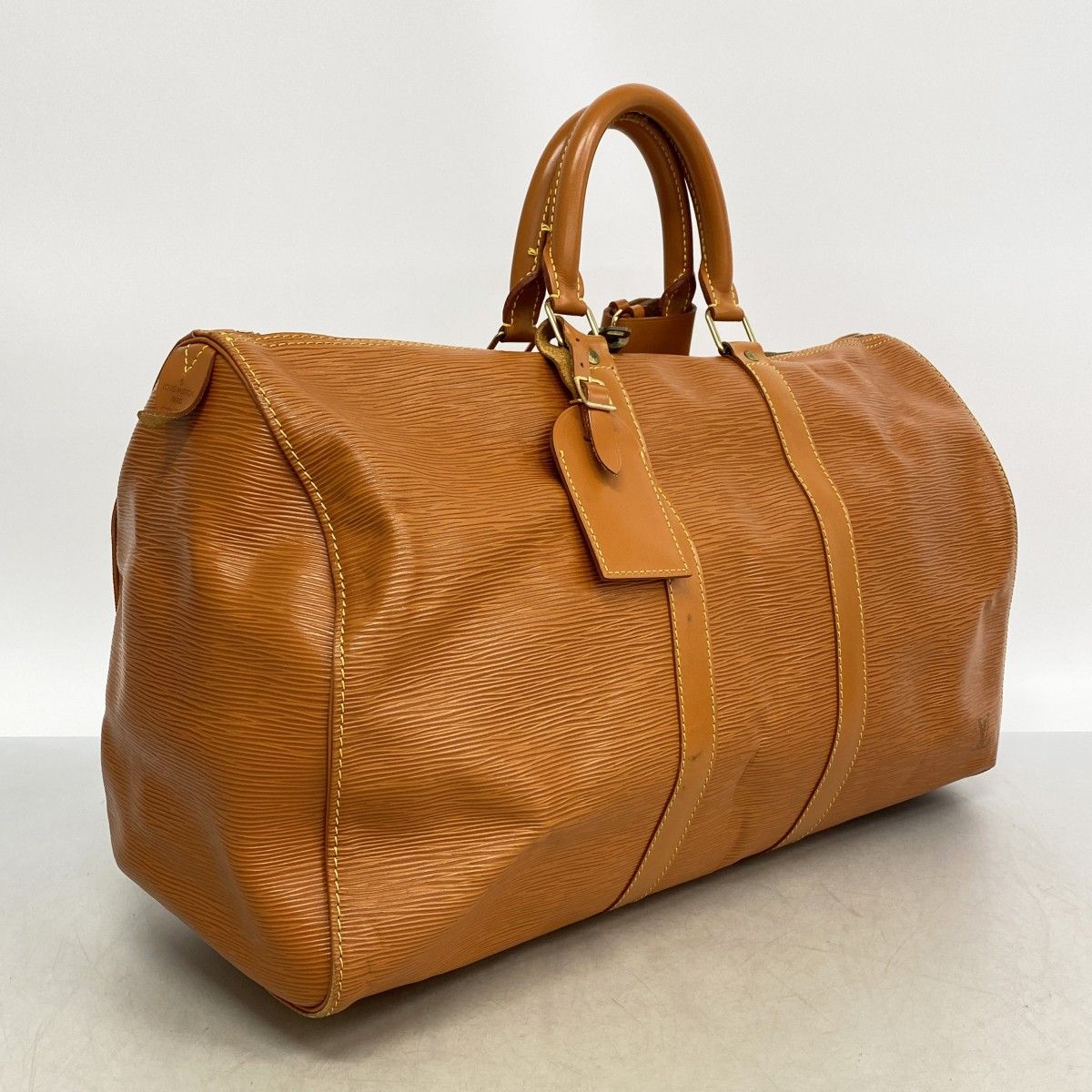 Louis Vuitton Boston Bag Epi Keepall 45 Cipango Gold — view 2
