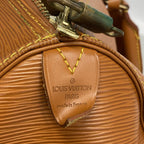 Louis Vuitton Boston Bag Epi Keepall 45 Cipango Gold — view 5