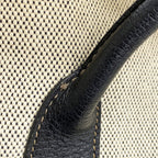 Hermes Tote Garden Party GM Toile Ash Black Silver — view 9