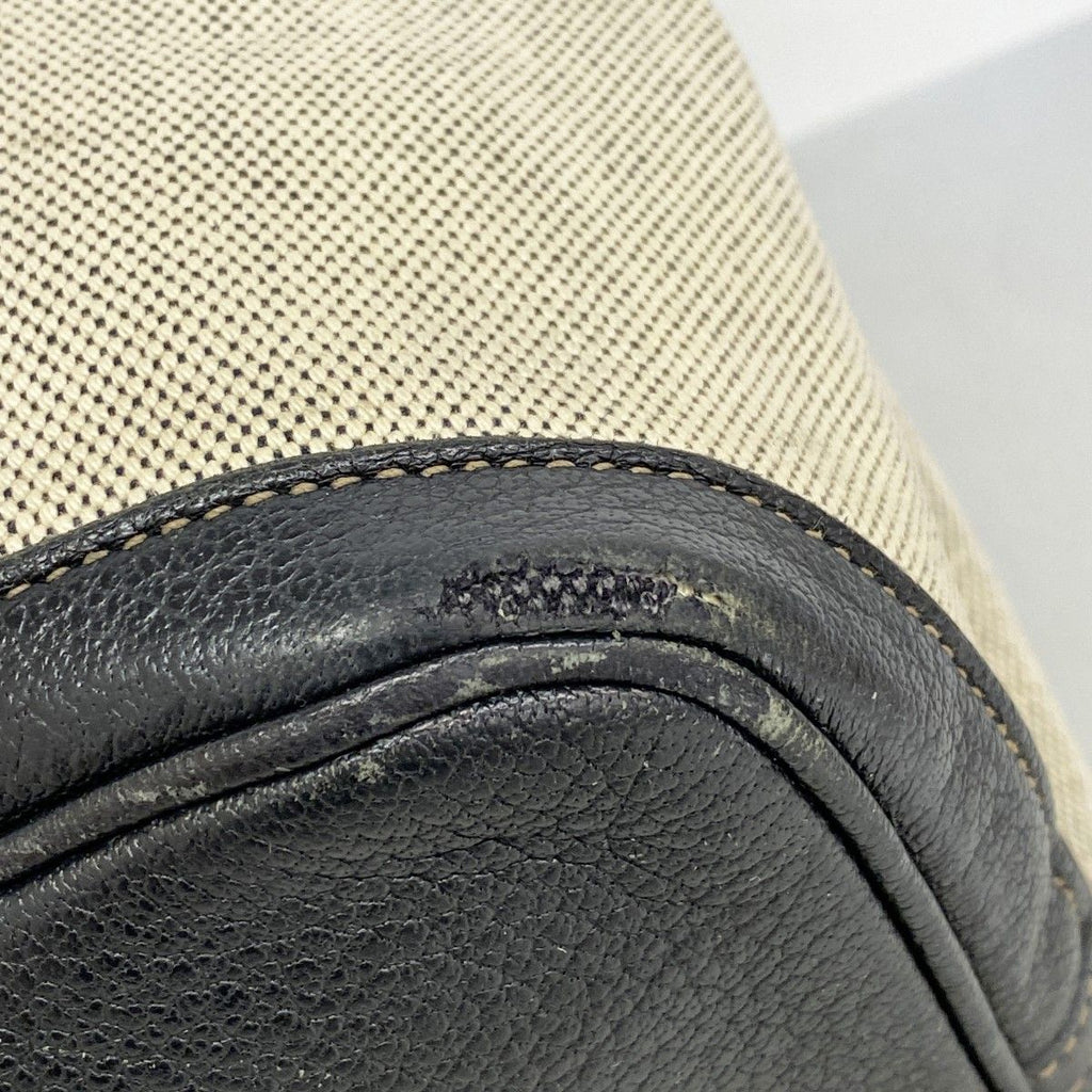 Hermes Tote Garden Party GM Toile Ash Black Silver — view 6