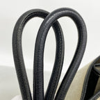 Hermes Tote Garden Party GM Toile Ash Black Silver — view 8