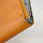 Hermes Wallet Azap Long Silk in Veau Capucines Silver — view 5