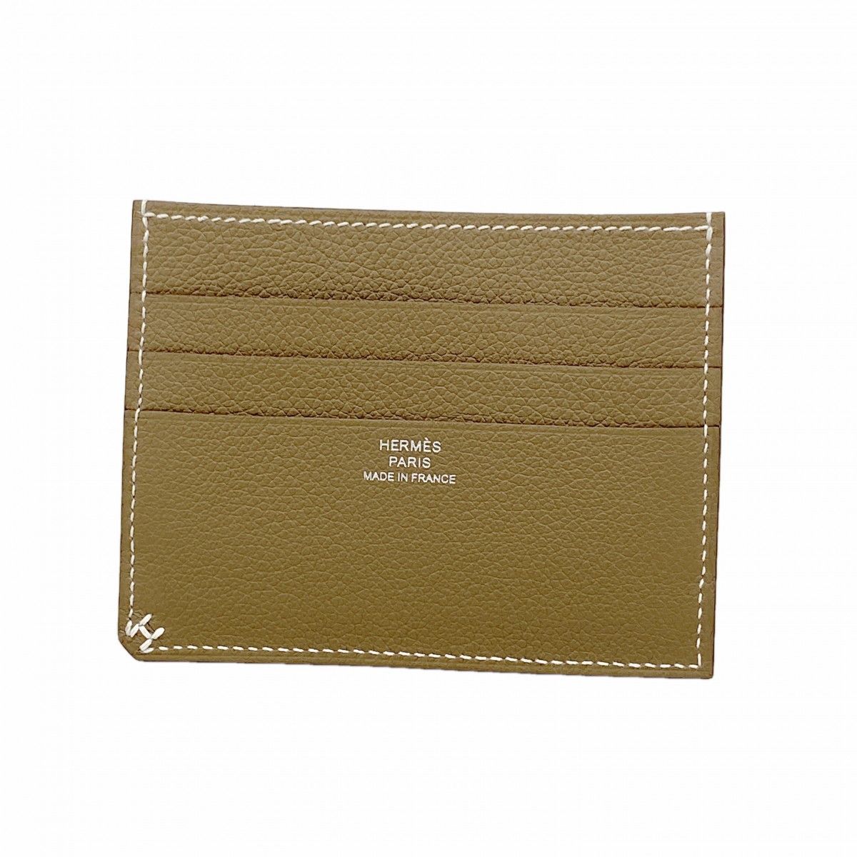 Hermes Card Case Series Color Etoupe