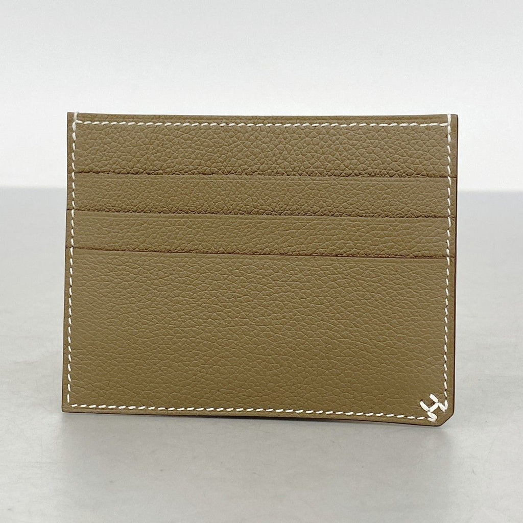 Hermes Card Case Series Color Etoupe — view 5