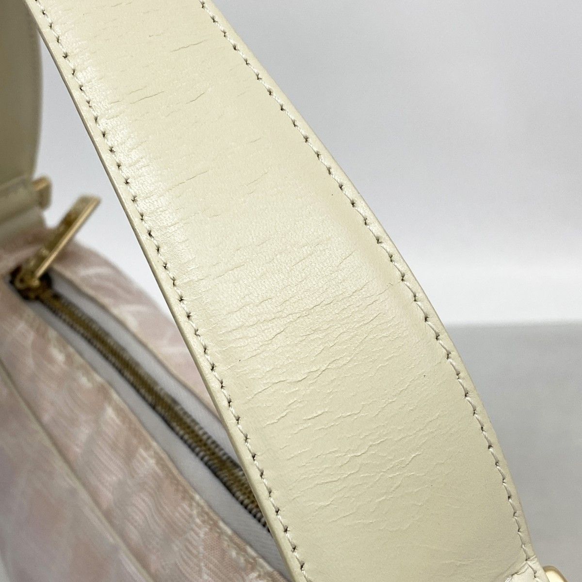 Chanel Shoulder Bag New Travel Nylon Pink Silver Champagne Gold — view 6